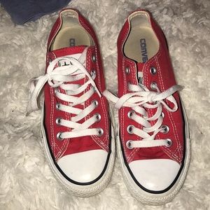 Red converse